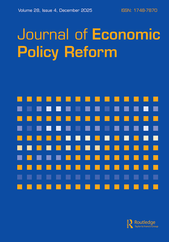 Journal of Economic Policy Reform cover